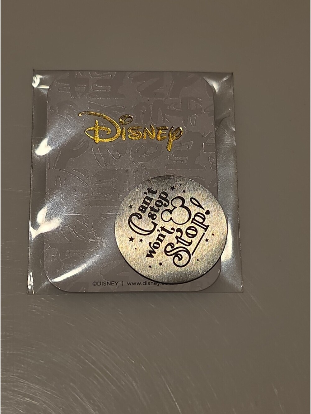 Origami Owl Disney Can’t Stop Won’t Stop Mickey Mouse Face Plate
